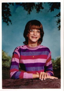 Horrible picture of me from 6th grade. #soembarrassing