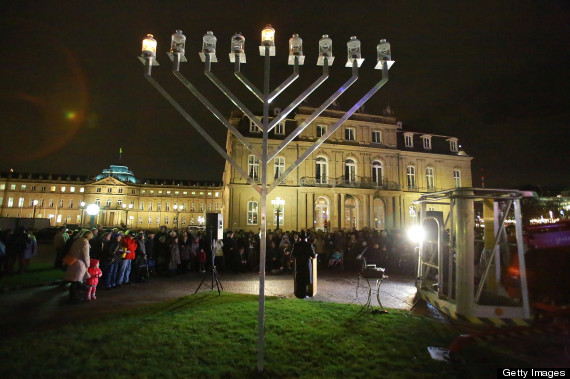 Stuttgart Jews Celebrate Hanukkah