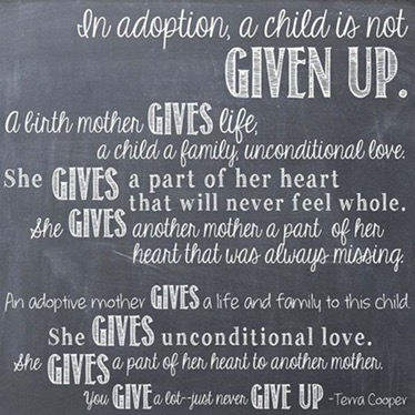 adoption quote